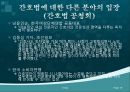 간호법, 간호법 제정, 의료법과 간호법의 비교, 국내외 간호법 비교, 간호계의 노력, 간호법 제정에 관한 쟁점 사항 19페이지