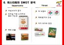 미스터피자 기업분석과 핵심역량,SWOT분석및 미스터피자 향후전략 방향제안 PPT 13페이지