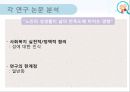 [연구 논문 분석 보고서] 노인들의 성인식 수준이 높으면 개방적인 성 태도와 높은 생활만족도를 보일 것이다. 20페이지
