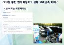 현대자동차 소개,현대자동차 CRM,고객만족 서비스,차별화 서비스,브랜드마케팅,서비스마케팅,글로벌경영,사례분석,swot,stp,4p 19페이지