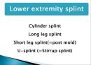 cast, splint 환자간호 (목적,종류,간호) 40페이지
