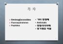 [약리학] 항생제, Aminoglycosides, Fluoroquinolones, Peptides, 기타 항생제, Antivials, 항말라리아제, 항기생충 약물 2페이지