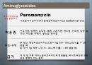[약리학] 항생제, Aminoglycosides, Fluoroquinolones, Peptides, 기타 항생제, Antivials, 항말라리아제, 항기생충 약물 14페이지