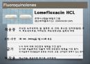 [약리학] 항생제, Aminoglycosides, Fluoroquinolones, Peptides, 기타 항생제, Antivials, 항말라리아제, 항기생충 약물 29페이지