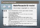 [약리학] 항생제, Aminoglycosides, Fluoroquinolones, Peptides, 기타 항생제, Antivials, 항말라리아제, 항기생충 약물 40페이지