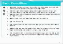 [약리학] 항생제, penicillin, Cephaloshorin, 항균제, Cephalosporin 1세대, Cephalosporin 2세대, Cephalosporin 3세대, 16페이지