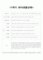 만 3세 행동관찰기록부 입니다. 방학 되기 전 나가는 총평가일지 입니다. 8페이지