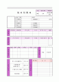 어린이집 유치원 이력서 양식 및 자기소개서 양식 모음 12페이지