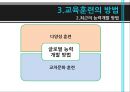 교육훈련의 이해,교육훈련의 내용,교육훈련의 방법,경영자(CEO) 교육,교육훈련의 최근 추세 39페이지