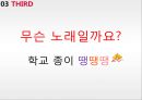 음악의 구성 요소(음 리듬 멜로디 화성 역동성),음악적 소리,음의 기호,음표와쉼표,점음표와 점쉼표,셈여림 음색 17페이지