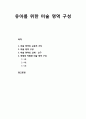 [놀이지도] 유아를 위한 미술 영역 구성 - 미술 영역의 교육적 가치와 구성, 미술 영역의 교재와 교구 및 연령에 적합한 미술 영역 구성(3세, 4세, 5세) 1페이지