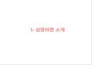 [ 삼양라면 마케팅사례 PPT ] 삼양라면 제품분석과 삼양라면 마케팅 SWOT,STP,4P전략분석및 삼양라면 마케팅전략 제안 3페이지