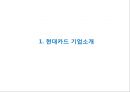 현대카드 경영전략과 SWOT분석, 현대카드 마케팅사례, 현대카드 향후전망연구 PPT 3페이지