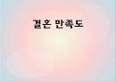 [결혼만족도 조사] 결혼만족도의 개념, 결혼만족도 영향을 끼치는 요인 분석 1페이지