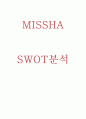 미샤 SWOT분석 1페이지