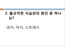 여대생 식습관 개선을 위한 프로그램 PPT 32페이지
