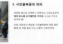 시민불복종운동과 그 의의 (시민운동) 14페이지