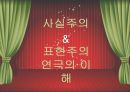 사실＆표현주의  연극의 이해 - 사실＆표현주의 연극 1페이지