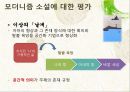 현대문학사,문학의 정신과 기법의 전환,문학의 논리와 방법의 전환,소설의 양식과 기법의 분화,시 정신과 언어의 발견,극문학의 대중성과 사실주의적 성과,모더니즘 vs 리얼리즘,모더니즘 소설 19페이지