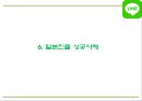 네이버라인 LINE 서비스분석과 라인 마케팅 SWOT,STP,4P전략분석및 네이버라인 일본,중국진출 사례및 향후방향제언 PPT 27페이지