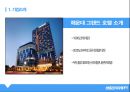 ★ 호텔 관리회계 - 해운대 그랜드 호텔, 기업소개, 수평·수직적 분석, 비율분석, 결론도출 3페이지