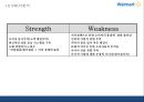 월마트 성공요인과 마케팅 SWOT,STP,4P전략분석및 월마트 한국진출 실패와 대안제시및 월마트 미래방향제언 PPT 11페이지