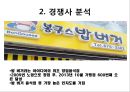 밥버거 창업계획서 PPT(밥버거사업계획서 창업시장분석 봉구스밥버거 마케팅계획 추정창업비용 SWOT분석)프레젠테이션 9페이지