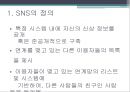 소셜 네트워크 서비스SNS의 정의SNS의 유형 및 시장동향SNS 개인정보버티컬 소셜SNS 마케팅SNS 성공사례개방형 SNS 5페이지