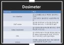 dosimeter 특성 및 사용방법 56페이지