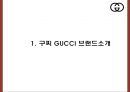 구찌 GUCCI 현상황분석 구찌 마케팅 4PSTPSWOT분석 구찌 새로운 마케팅 4P전략 제언 PPT 4페이지