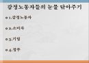 감정노동자 감정노동자의 개념감정노동의 종류감정노동자 스트레스 11페이지