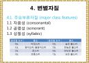 음운론 [음운단위 음성 음소 변이음 분절음 음절 음운체계 자음체계 모음체계 이중모음 변별자질 음운현상] 36페이지
