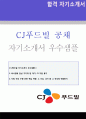 ● 2019년 CJ푸드빌 공채 자기소개서 우수샘플 [BEST CJ푸드빌 자소서 자기소개서 채용 지원동기 CJ푸드빌 합격 자기소개서] 1페이지