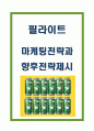 필라이트 제품분석과 마케팅 STP4P전략분석및 필라이트 새로운 마케팅전략 제시 1페이지