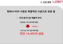 로엔엔터테인먼트의 성공 요인 해외 시장 성공 가능성 분석 7페이지