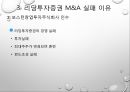 금융권 M&AM&A 정의 및 현황M&A 정의M&A 시장 규모 동향M&A 성공사례M&A 실패사례리딩투자증권 M&AKB 국민은행 M&A 36페이지