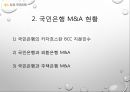 금융권 M&AM&A 정의 및 현황M&A 정의M&A 시장 규모 동향M&A 성공사례M&A 실패사례리딩투자증권 M&AKB 국민은행 M&A 41페이지