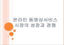 온라인 동영상서비스OTT 시장의 성장과 업체들의 경쟁전략 1페이지