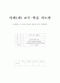 사회(과) 교수-학습 지도안 (단원명 - 2 뜨거운 음식과 차가운 음식 구별하기) 1페이지