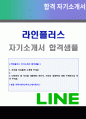 2019년 라인플러스 개발직 자기소개서 우수샘플 + 이력서양식 (취업전문가 첨삭 라인 자기소개서, 라인플러스 합격자소서 지원동기 LINE 라인플러스 자기소개서) 1페이지