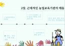 농업교육의발달(농업교육 농사지도 농사교육 근대적농업교육 일제강점기농업교육 현대농업교육)PPT 파워포인트 9페이지