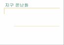 글쓰기 - 지구온난화 - 지구 온난화의 원인 결과와 실태 해결방안 1페이지