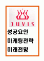 쥬비스 JUVIS 기업분석과 마케팅 SWOTSTP4P전략분석및 쥬비스 미래전망연구 1페이지