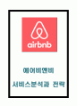 에어비앤비 airbnb 성공요인과 서비스특성분석및 에어비앤비 전략분석과 법적사례분석및 향후전략제시 1페이지