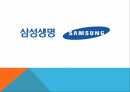 삼성생명 기업분석삼성생명 경영전략삼성생명 브랜드마케팅서비스마케팅글로벌경영사례분석 1페이지