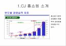 CJ 홈쇼핑 기업분석CJ 홈쇼핑 마케팅CJ 홈쇼핑 브랜드마케팅서비스마케팅글로벌경영사례분석 8페이지