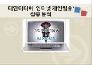 인터넷 개인방송아프리카 TV개인방송의 순기능과 역기능개인방송의 미래인터넷 방송의 개념 1페이지