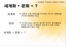 세계화와 문화문화의 세계화세계화란문화란세계문화의 확산 4페이지
