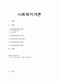 사회복지실천의 역사를 정리하십시오 1페이지