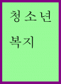 [ 청소년복지 ] 청소년복지원법이 청소년복지 향상에 기여한 바를 제시하고 특별지원청소년 지원을 강화하는 방안에 대해 논하시오 1페이지